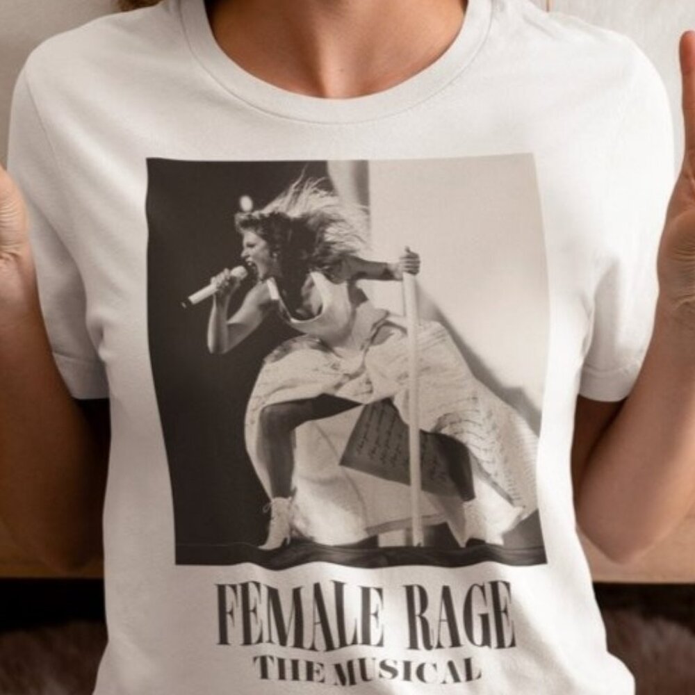 Female Rage The Musical T-shirt   Taylor Swift Tribute shirt  TTPD The Eras Tour